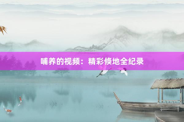 哺养的视频：精彩倏地全纪录